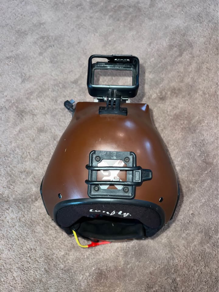 Tonfly 2.5x size 55 camera helmet 4